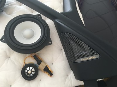 龍崗汽車(chē)音響改裝 深圳海外海寶馬3系改裝哈曼卡頓喇叭